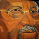 A detail of a portrait of former Pakistani President Pervez Musharraf. (AP/Benny Snyder)